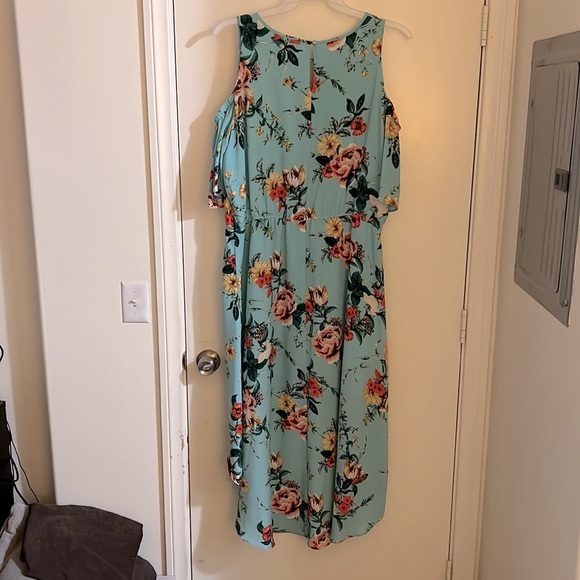 Belle Sky Hi Low floral dress - Picture 8 of 9
